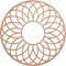 Ekena Millwork Cannes Wood Fretwork Pierced Ceiling Medallion, Cherry, 18"OD x 6 1/8"ID x 3/8"T CMWP18X18X0375CNCH - alternate 1